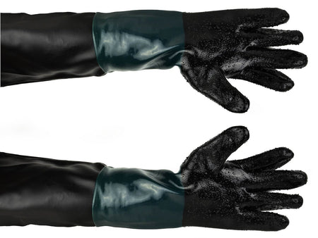 Rubberen Zandstraal Handschoenen