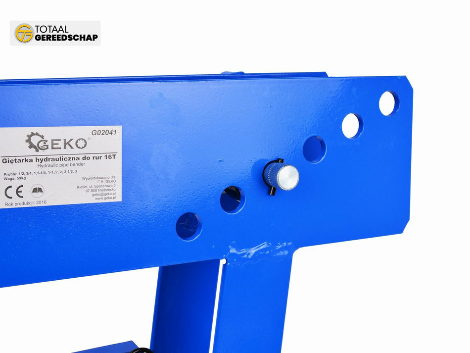 Hydraulic Pipe Bender 16tonne