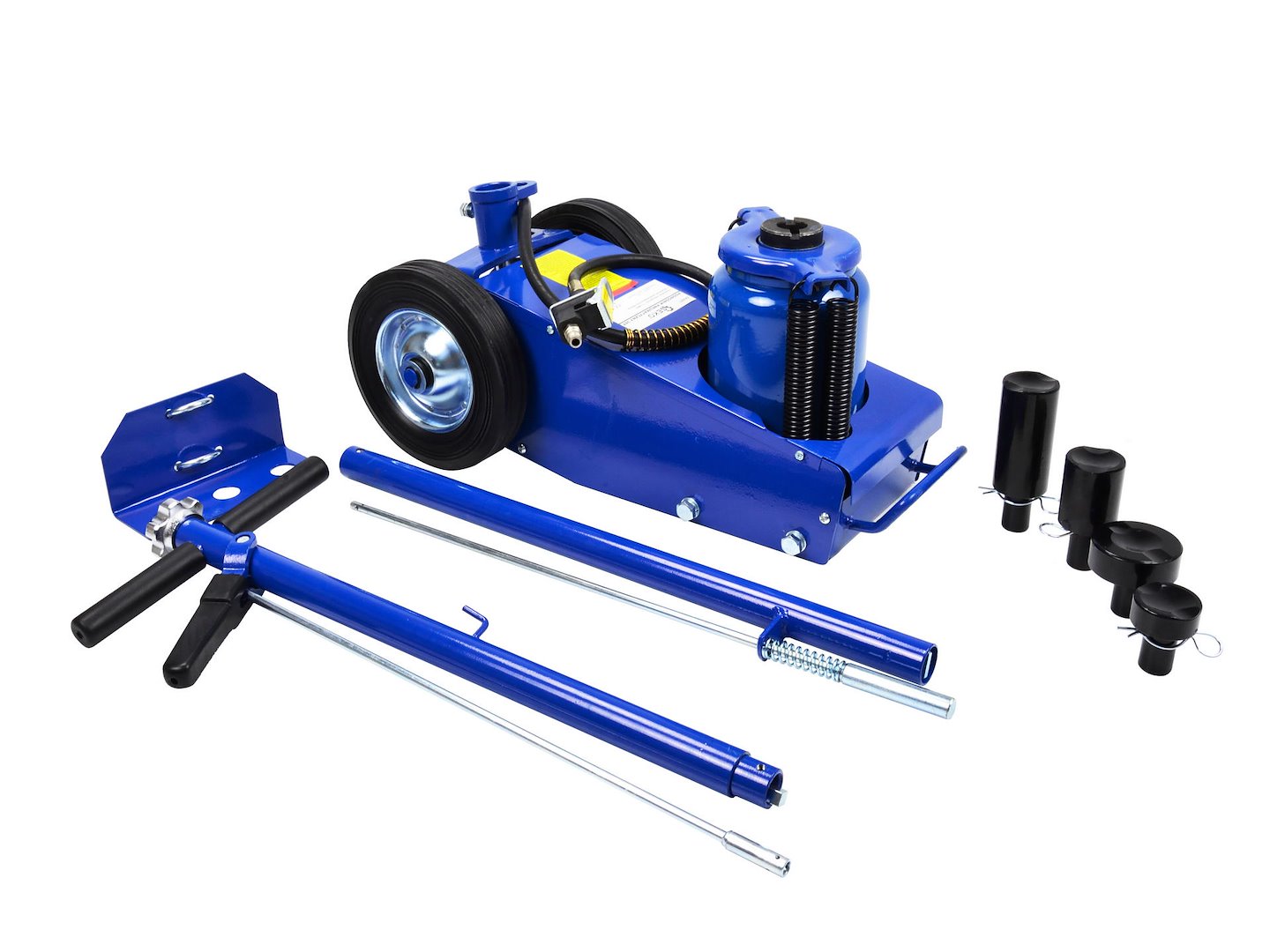 Lucht-hydraulische Vloerkrik 35T