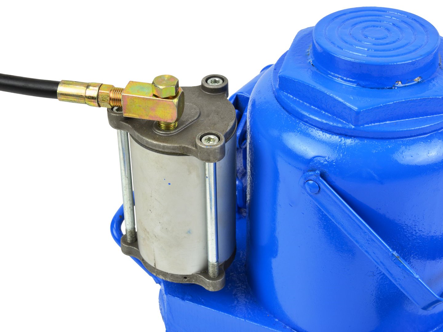 Lucht-hydraulische flessenkrik 50T