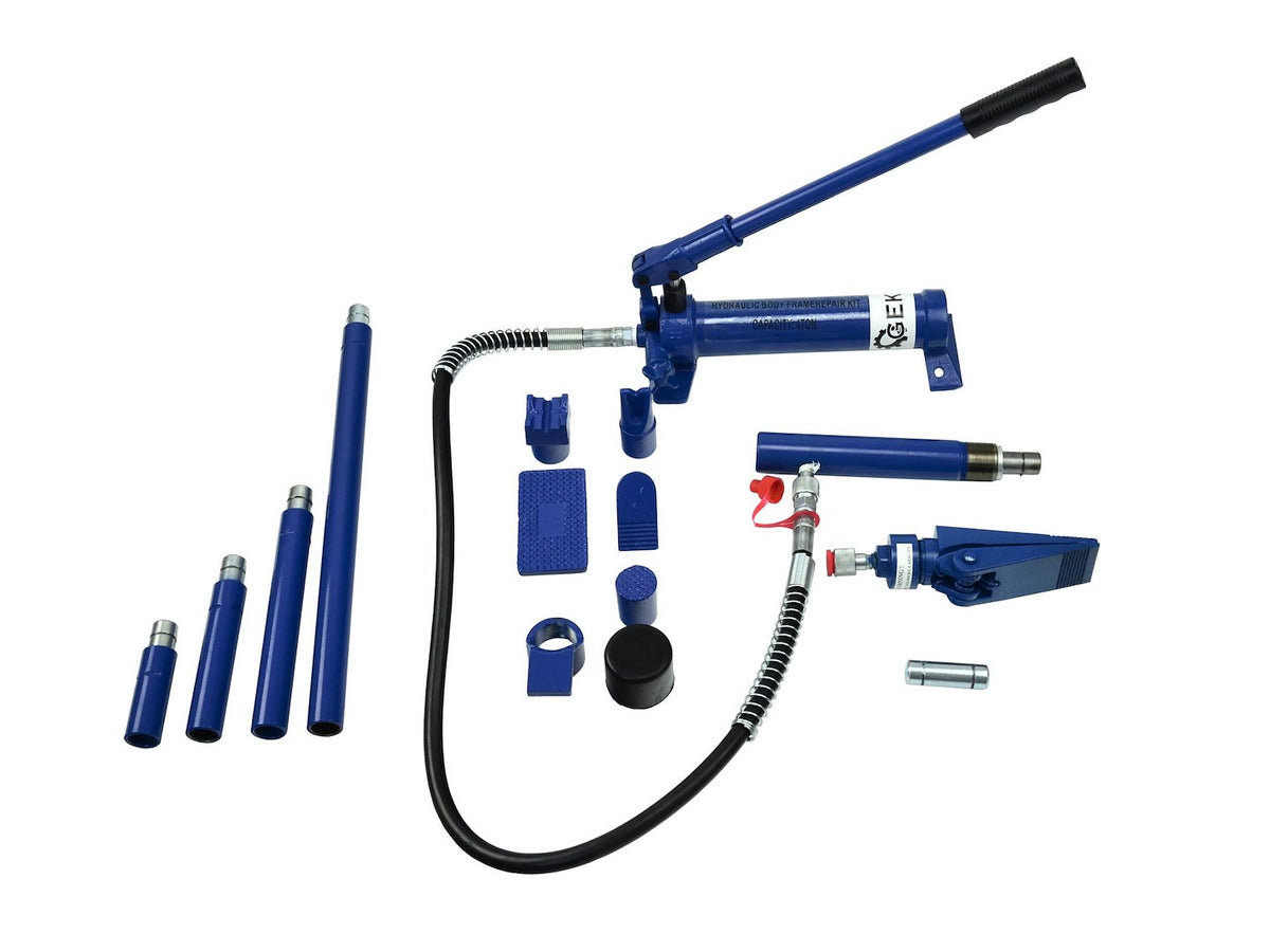 4 ton hydraulische carrosserie reparatieset