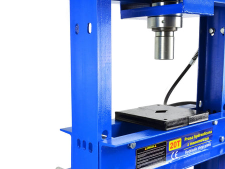 20 ton hydraulische werkplaatspers voetbediend met manometer