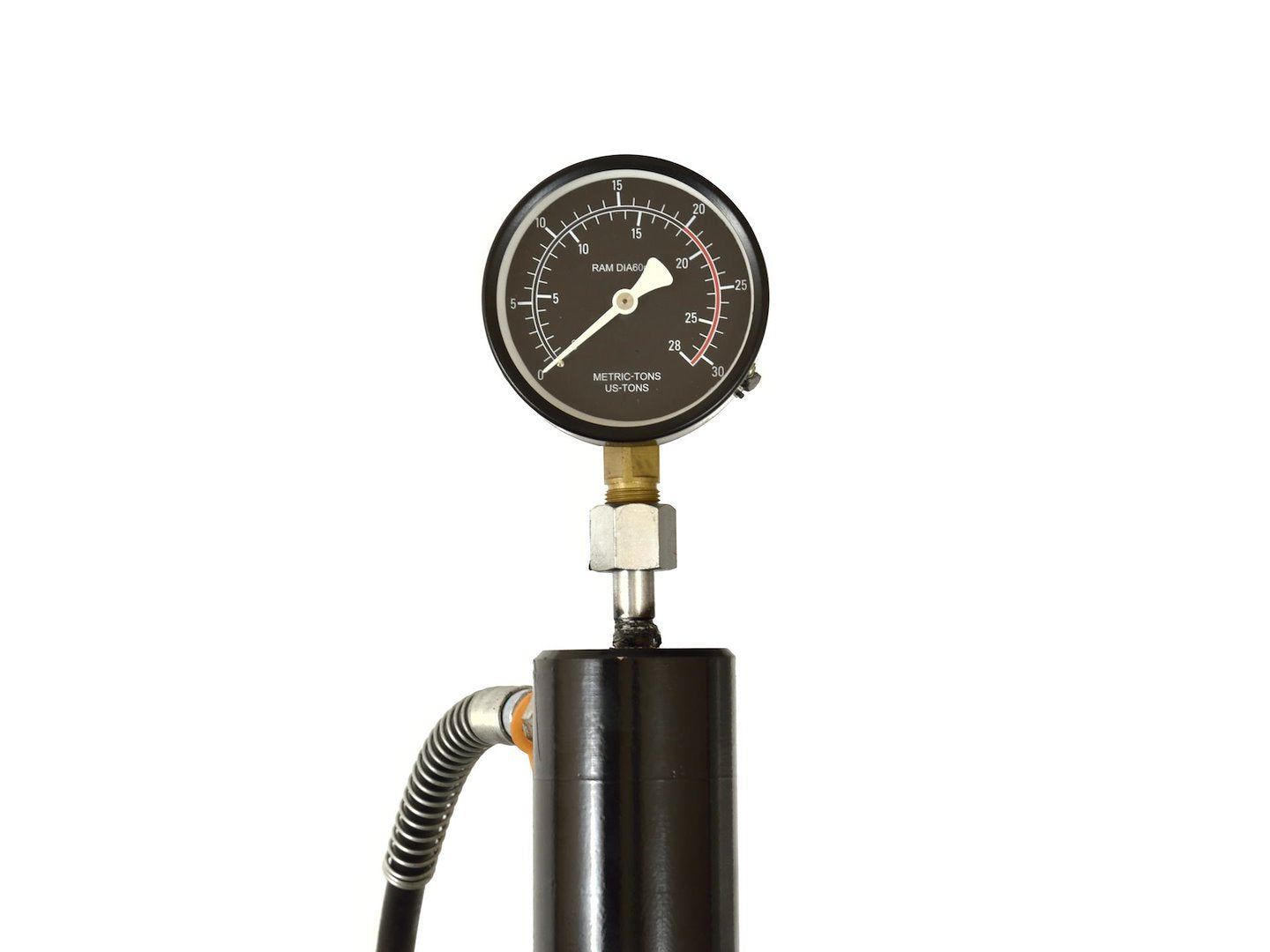 20 ton hydraulische werkplaatspers met manometer