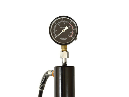 20 ton hydraulische werkplaatspers met manometer