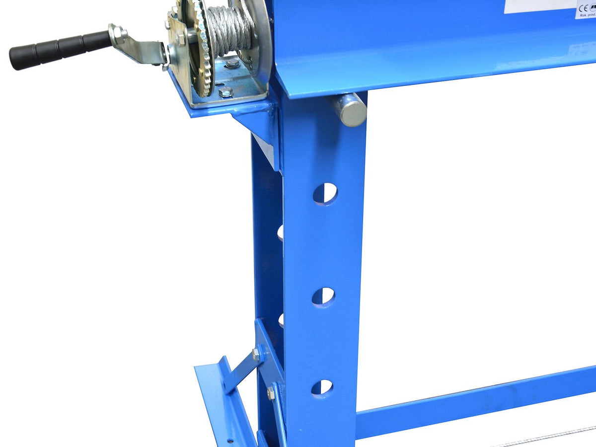 50 ton hydraulische werkplaatspers met manometer