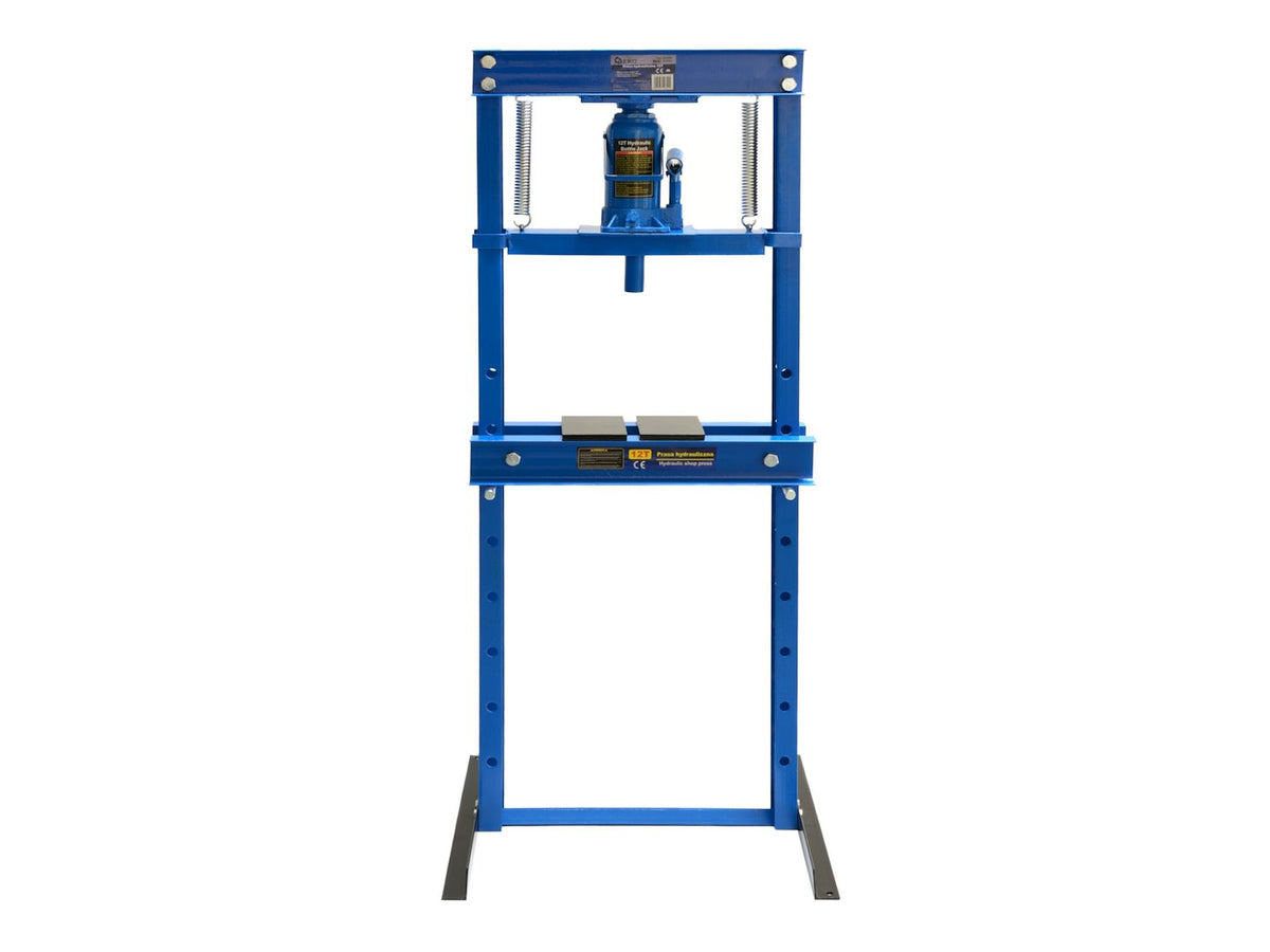 12 ton hydraulische werkplaatspers zonder manometer