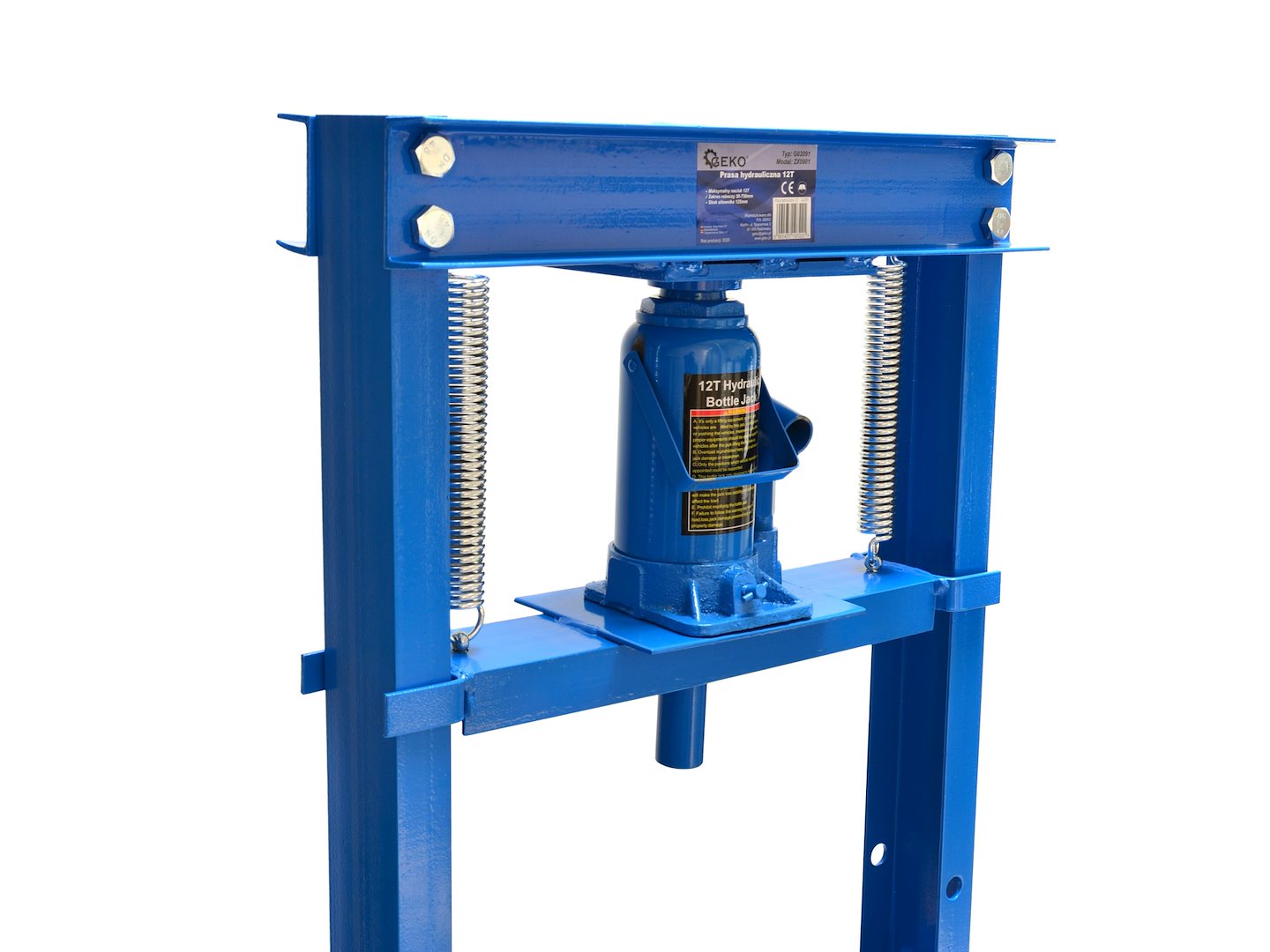 12 ton hydraulische werkplaatspers zonder manometer