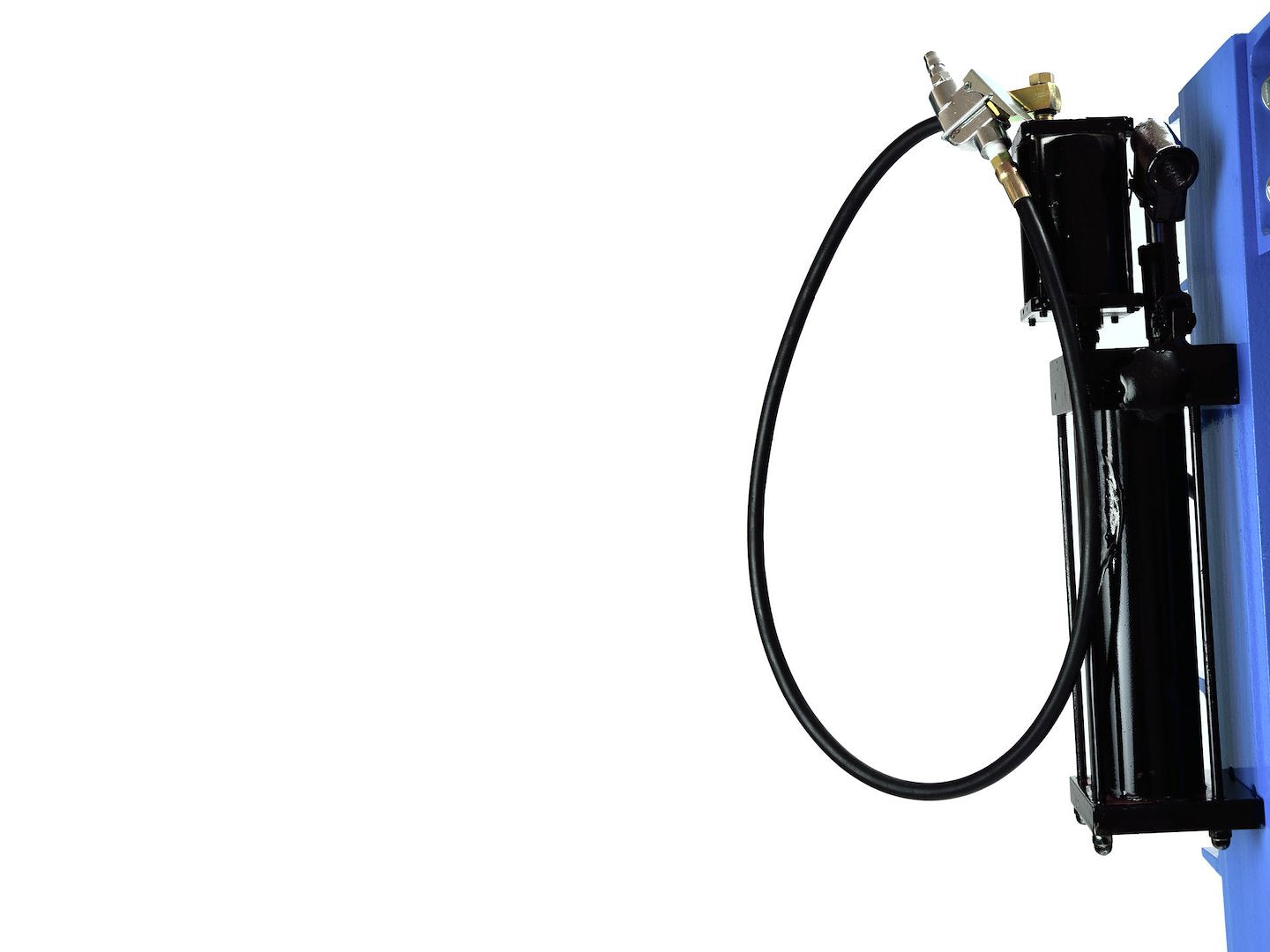 30 ton lucht-/hydraulische werkplaatspers met manometer