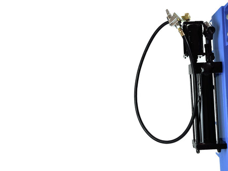 30 ton lucht-/hydraulische werkplaatspers met manometer