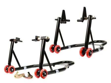 Set motorfietsstatieven combo
