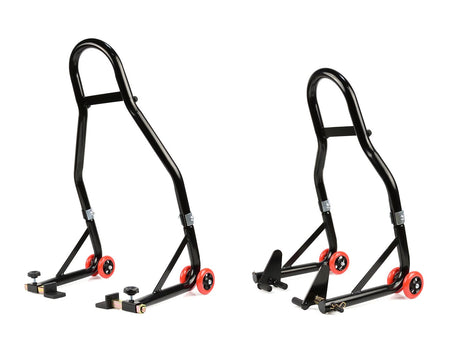 Set motorfietsstatieven combo