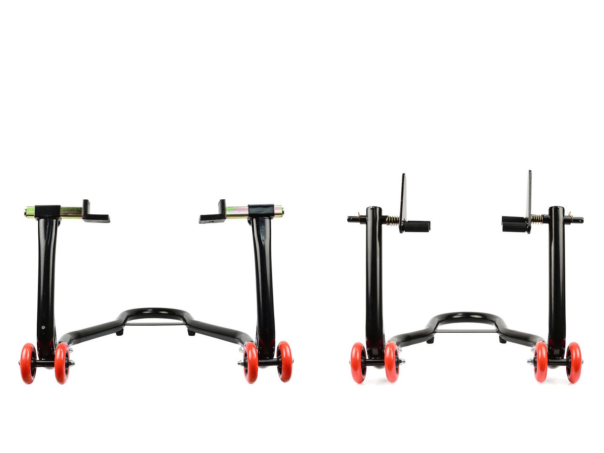 Set motorfietsstatieven combo