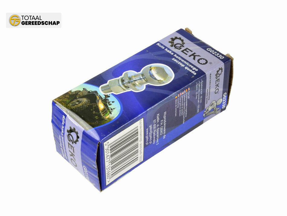 Chrome Plated Tow Ball thread 22mm