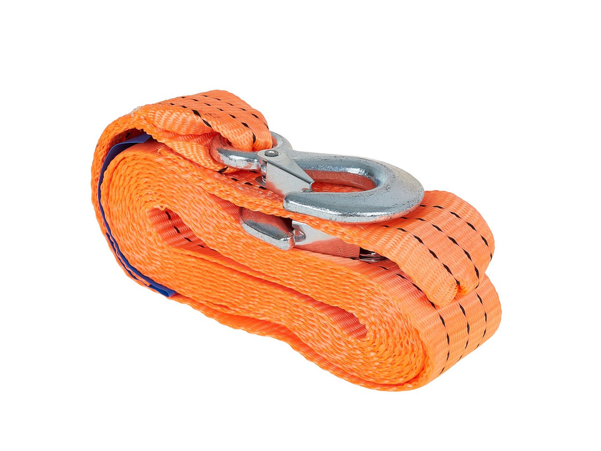 Autotrekkoord 4m/3T/50mm met haken