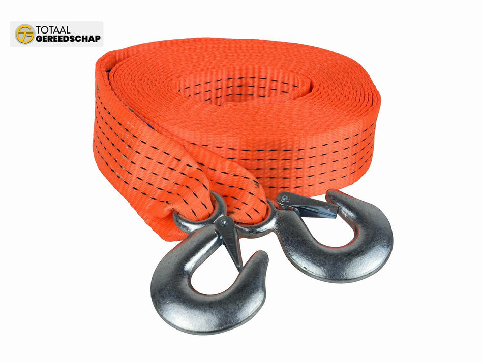 Car Towing Rope 7,5m/5T/50mm with Hook and Loop