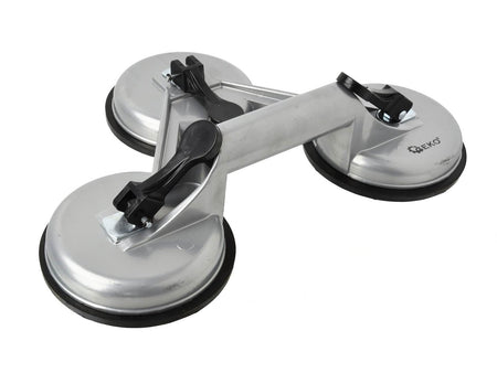 Zuignap 3x115mm aluminium