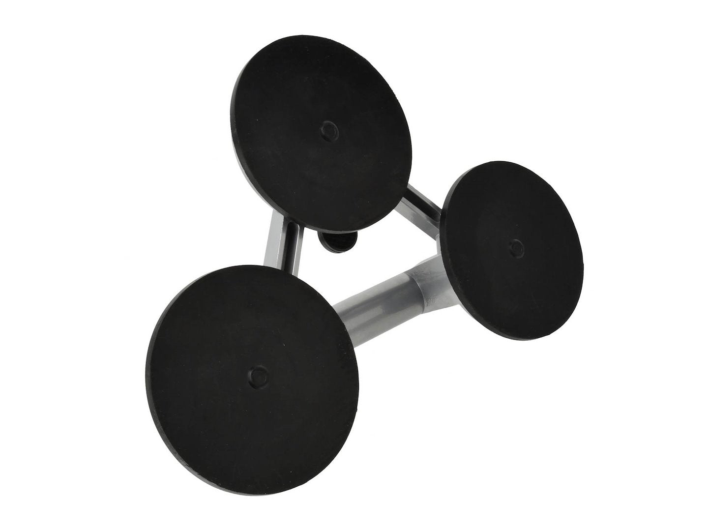 Zuignap 3x115mm aluminium
