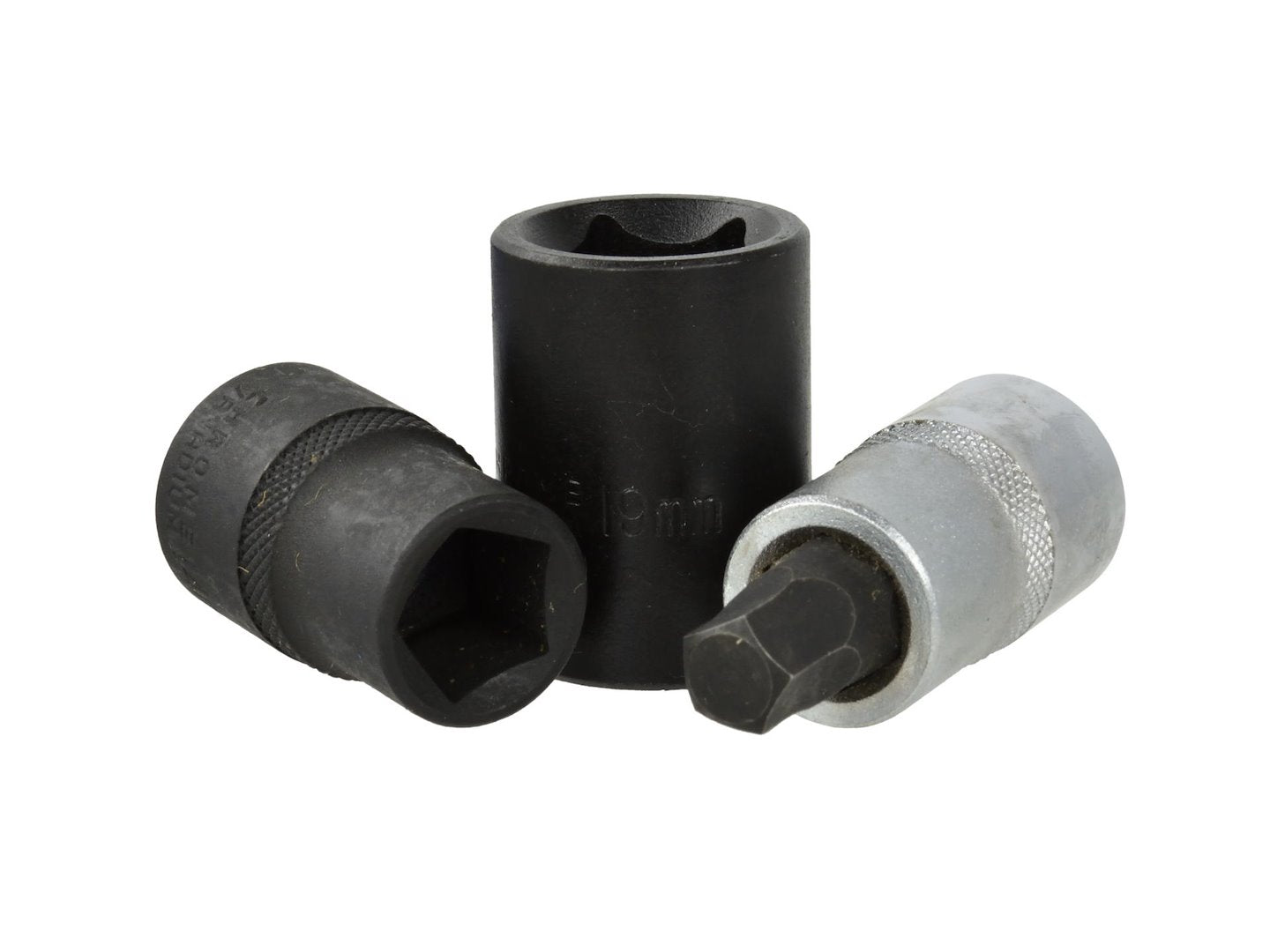 Remklauw-dopset 3 stuks 1/2" vierkante aandrijving