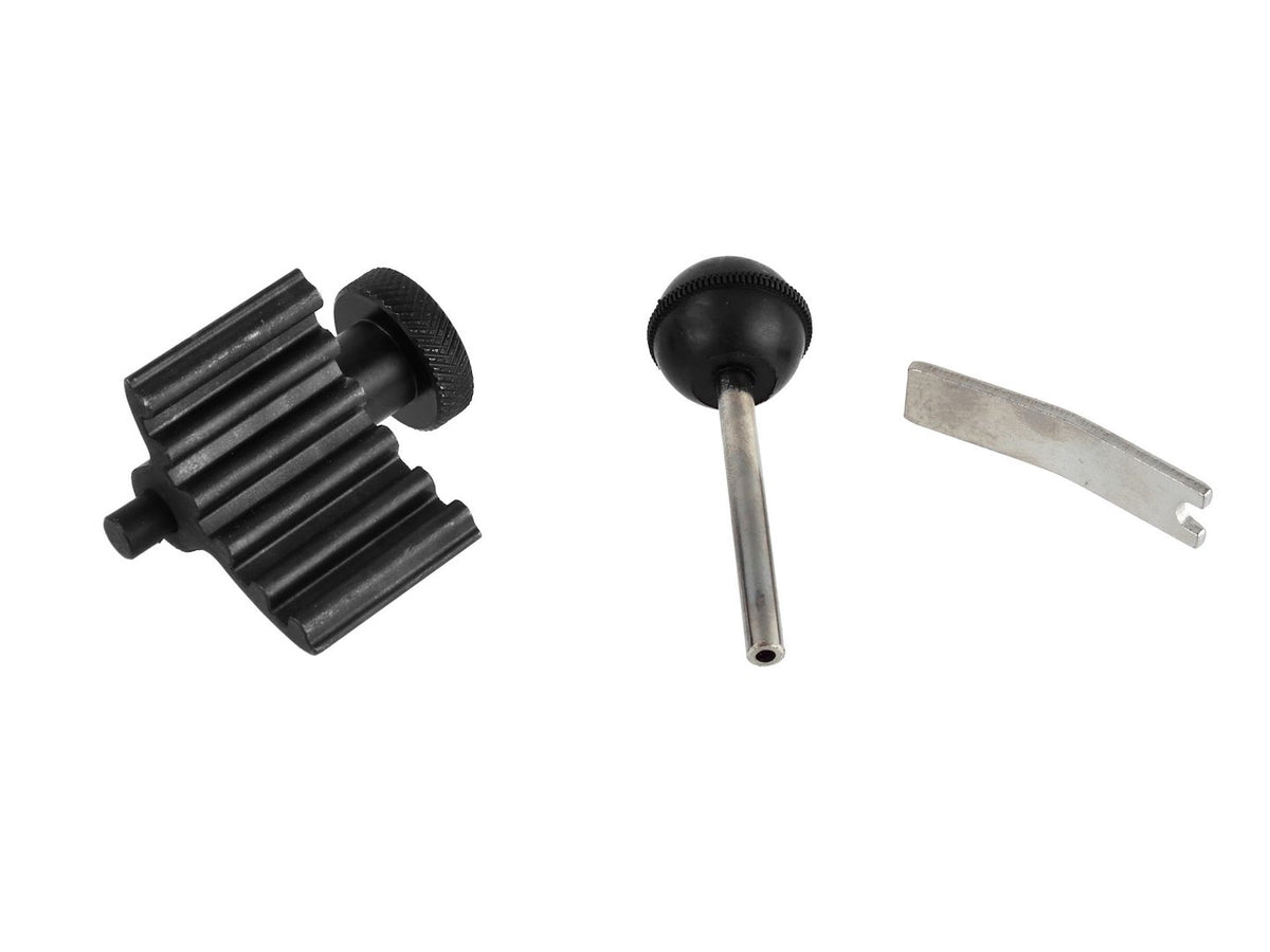 Krukas vergrendelgereedschap set met stalen plaat 3 stuks
