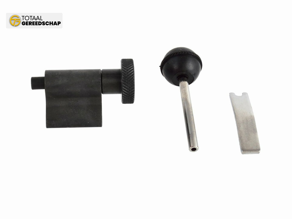 Crankshaft Locking Tool Set Kit W/Steel Plate 3pcs