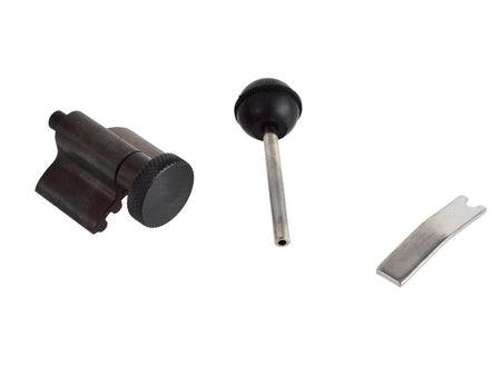 Krukas vergrendelgereedschap set met stalen plaat 3 stuks