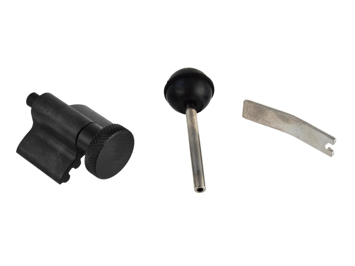 Krukas vergrendelgereedschap set met stalen plaat 3 stuks