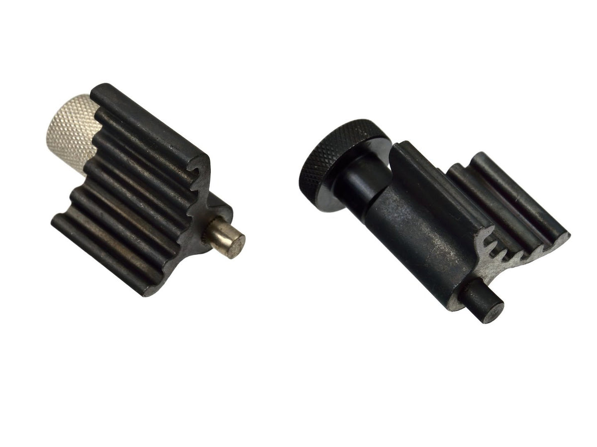 Krukas vergrendelgereedschap set met stalen plaat 6 stuks