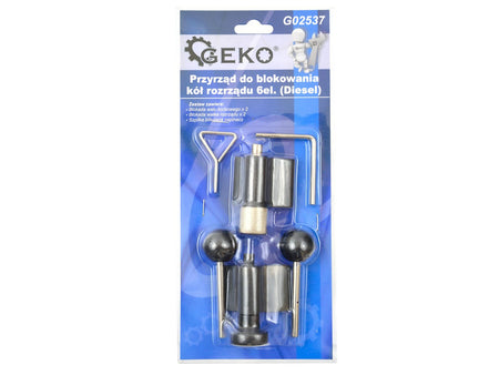 Krukas vergrendelgereedschap set met stalen plaat 6 stuks