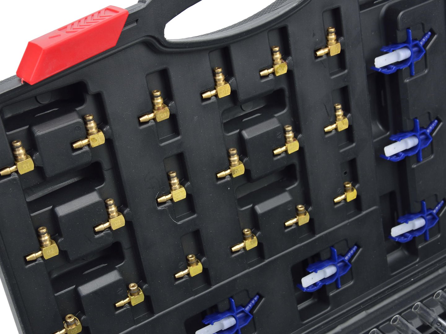 Debietmeter en Adapterset voor Common Rail Diesels zwarte koffer