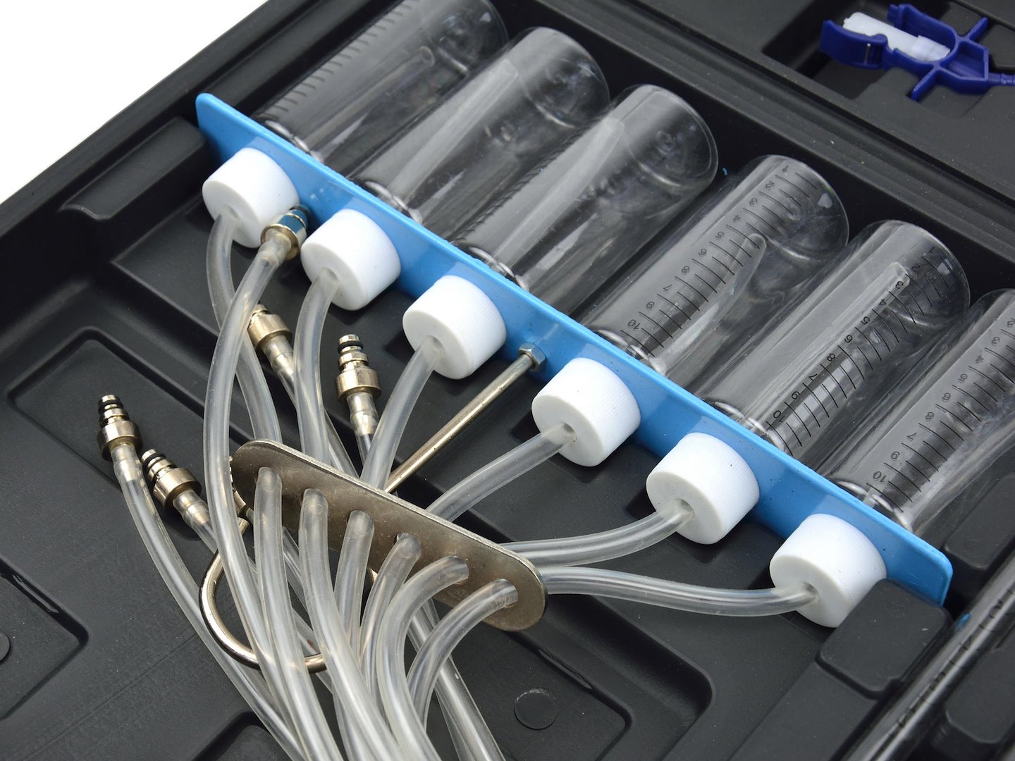 Debietmeter en Adapterset voor Common Rail Diesels zwarte koffer