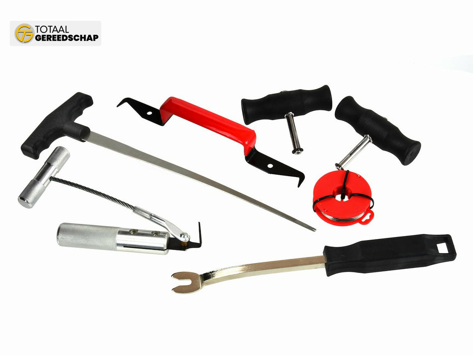 Windshield removal tool set