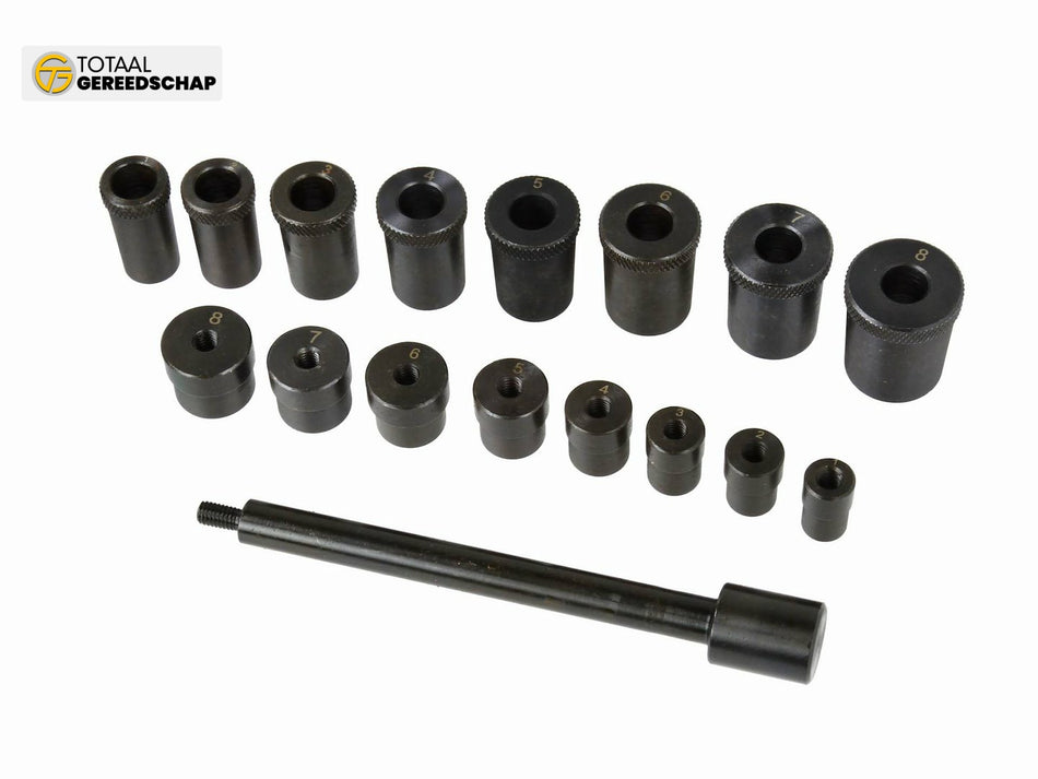 Set of centering cluth disc