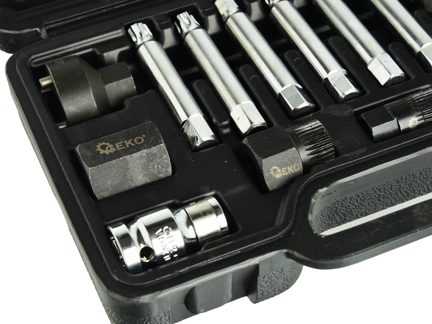 13-delig 1/2” dynamo zeskant- en sterbitset
