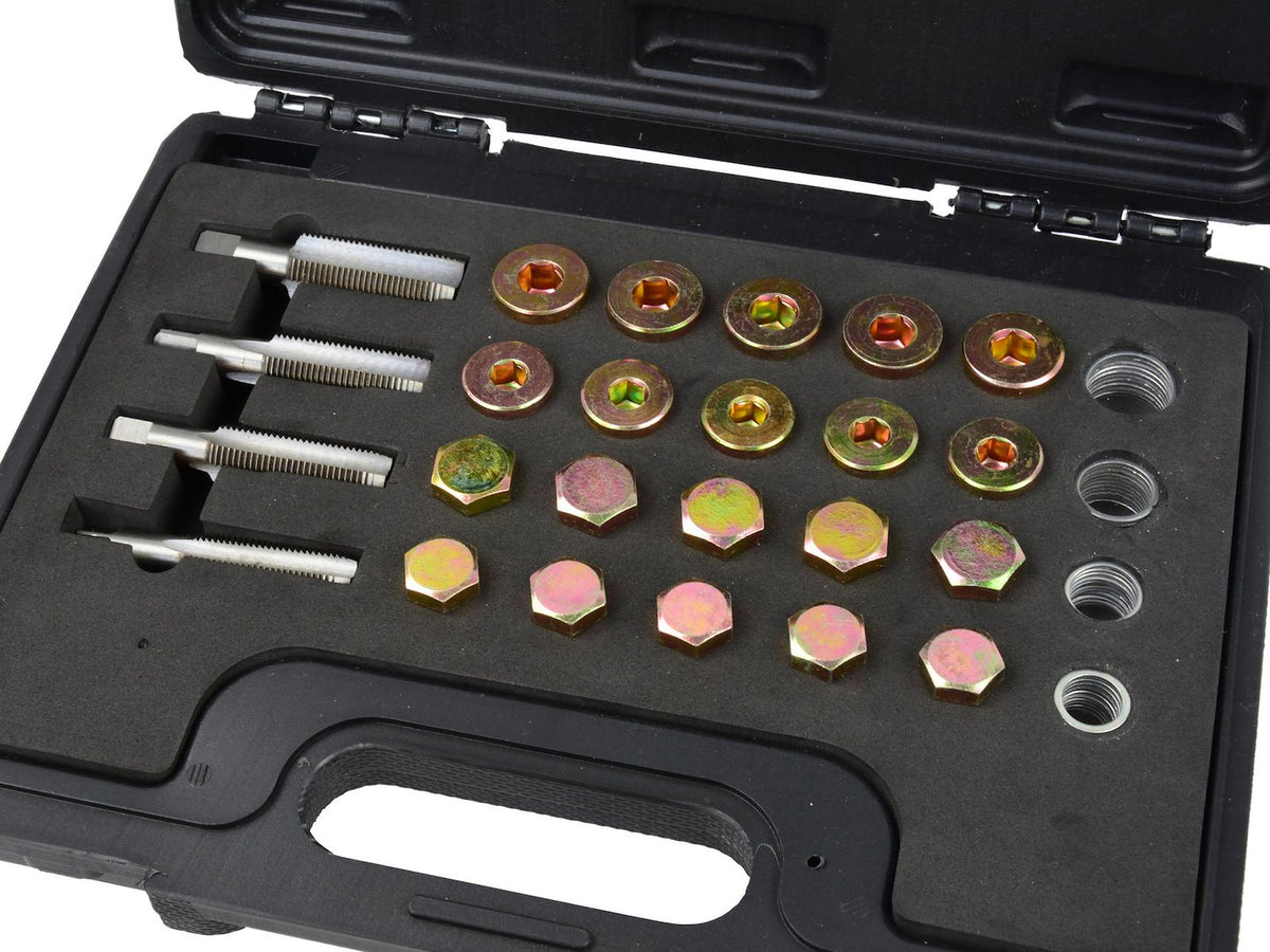Oliekar pan draadreparatietool set M13 M15 M17 M20