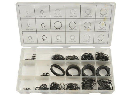 Externe circlip assortiment 300 stuks 3 - 32mm