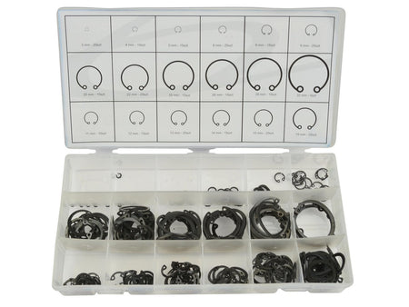 Interne circlip assortiment 300 stuks 3 - 32mm