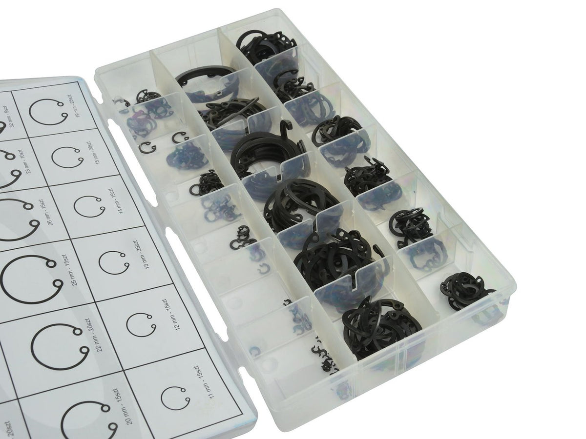 Interne circlip assortiment 300 stuks 3 - 32mm
