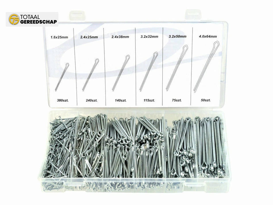 Cotter Pin Assortment 1000pcs