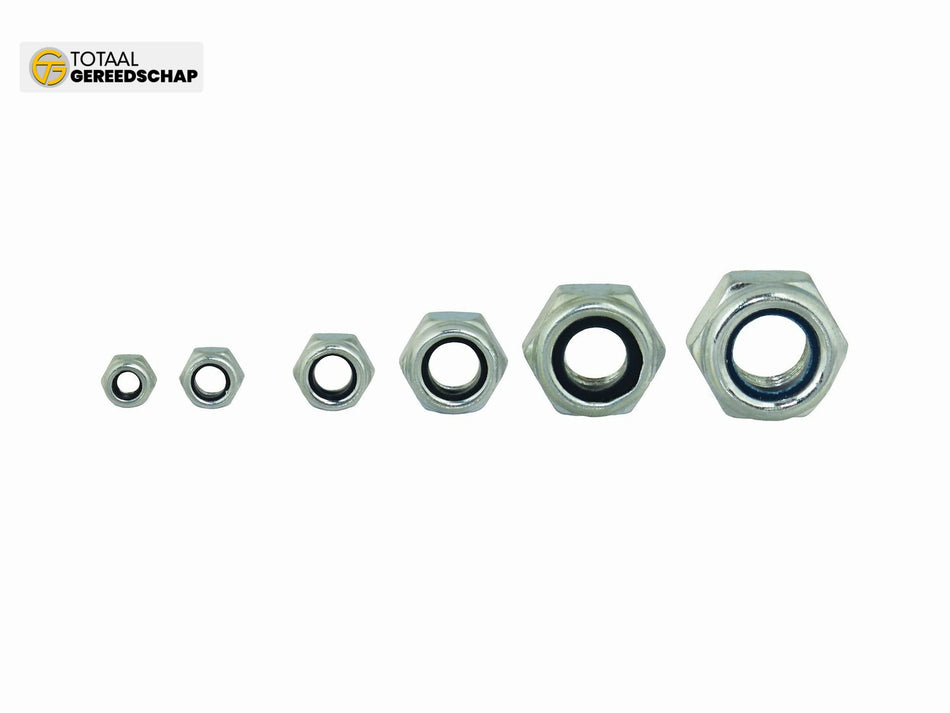 146PC nylon insert lock nut assortment