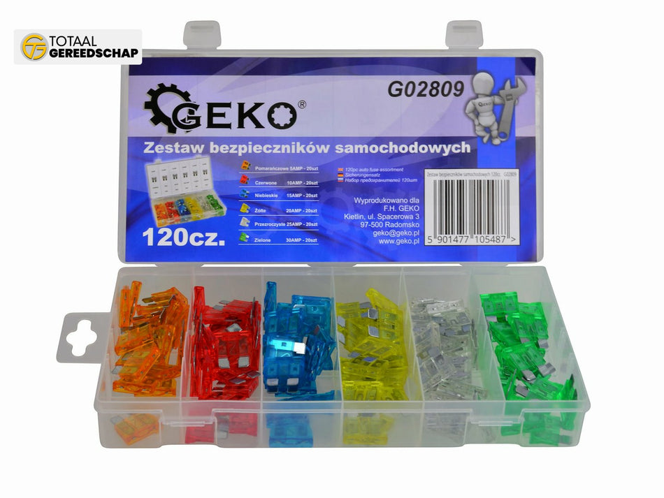 120PC AUTO FUSE ASSORTMENT