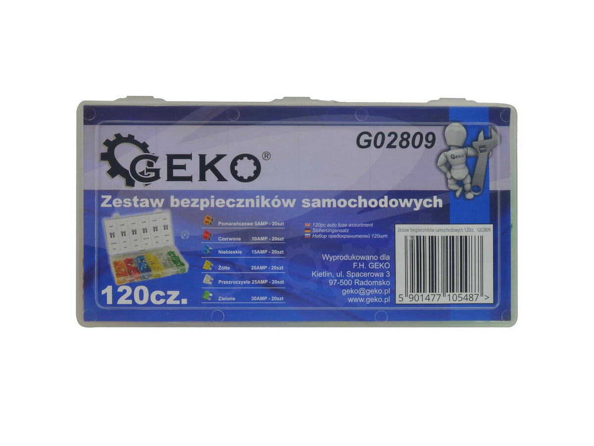 120-delige auto zekering assortiment