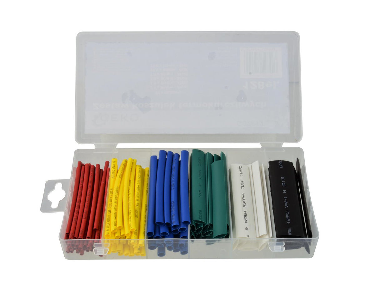 Gevarieerd krimpkous kit 128 stuks