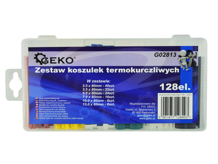 Gevarieerd krimpkous kit 128 stuks