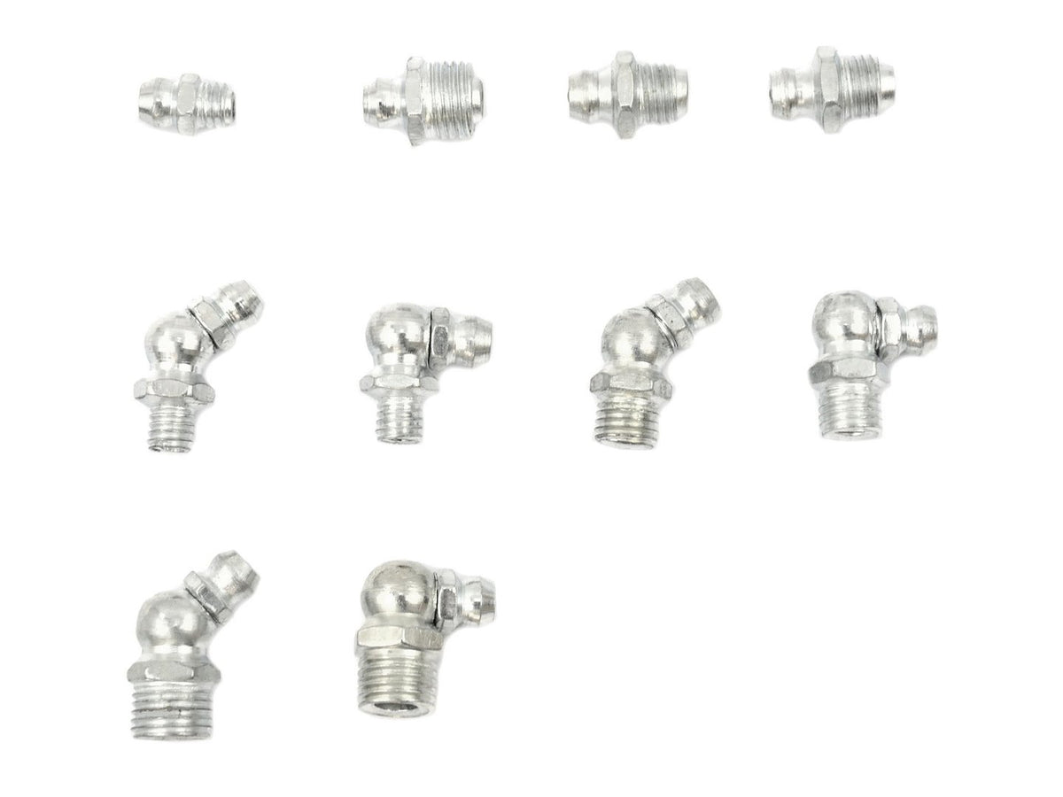 Hydraulische vetnippel assortiment 110 stuks