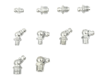 Hydraulische vetnippel assortiment 110 stuks