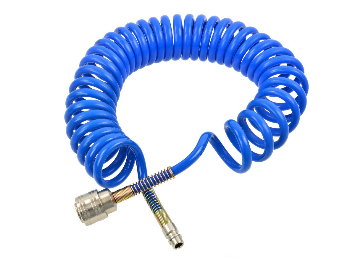 Luchtslang PU 5m 5x8m met Europese snelkoppeling