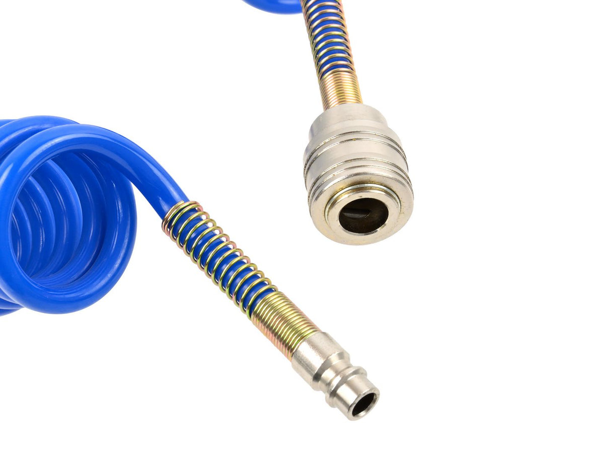 Luchtslang PU 5m 5x8m met Europese snelkoppeling