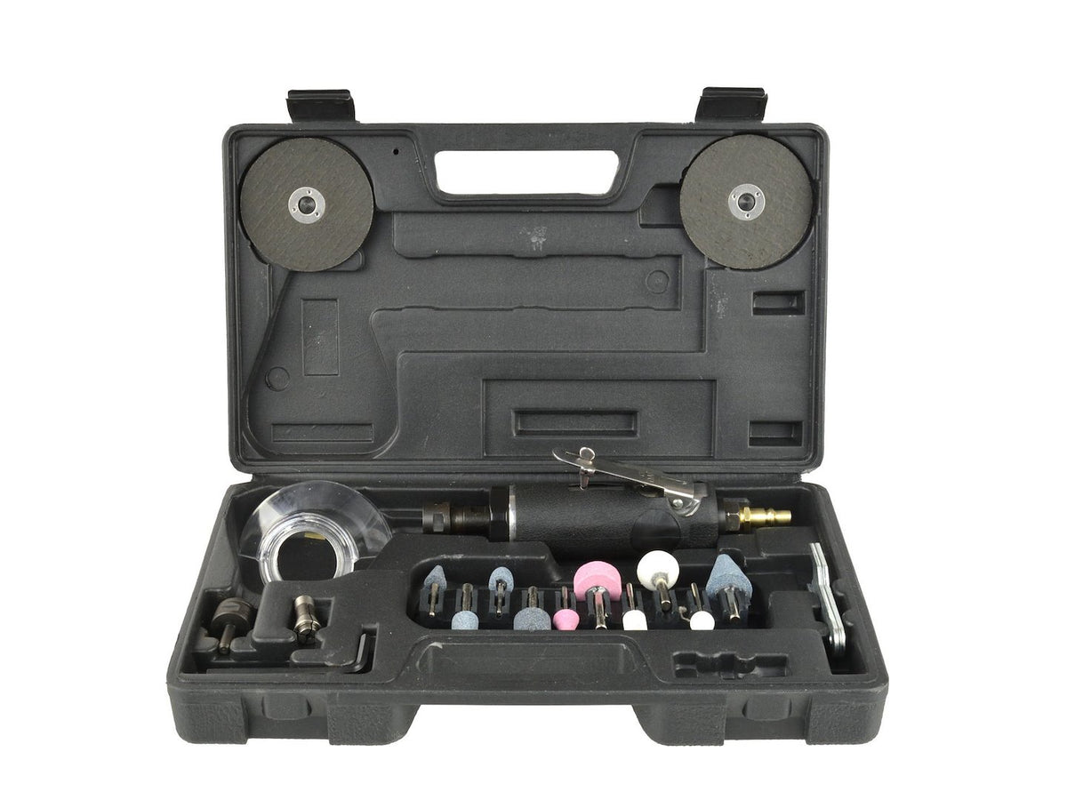 Lucht slijper set met accessoires assortiment