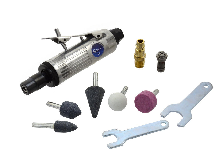 Lucht slijper gereedschapsset 1/4" met accessoires assortiment