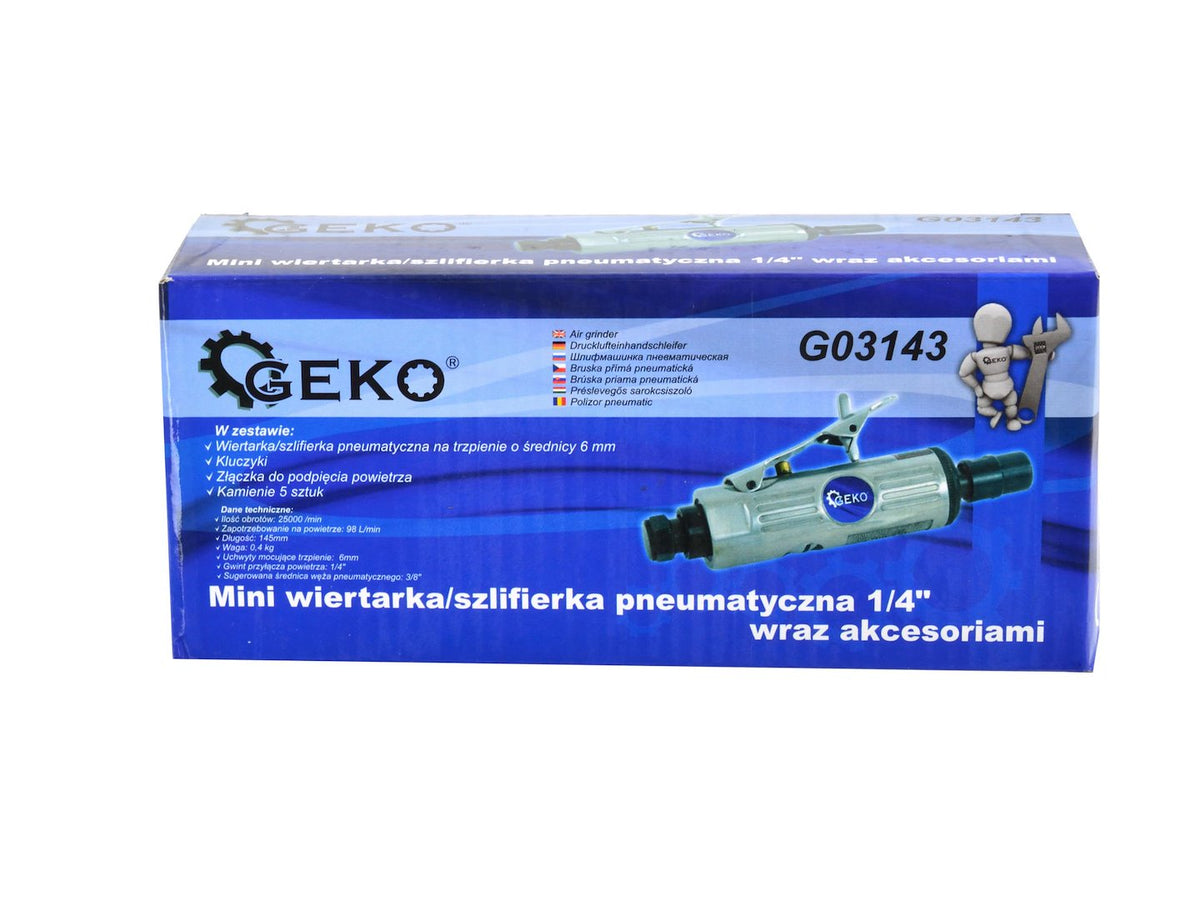 Lucht slijper gereedschapsset 1/4" met accessoires assortiment